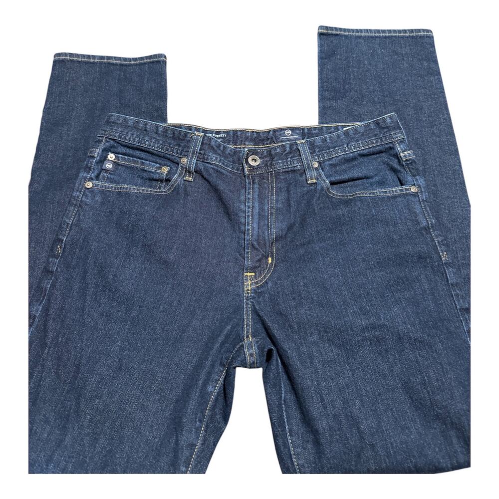 AG Adriano Goldschmied Everett Slim Straight Indigo Wash Jeans, Men's 34x32